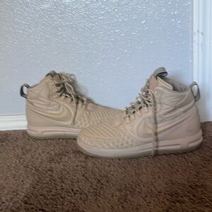 Tan Nike Lunar Force 1 2017 | Duckboot Linen